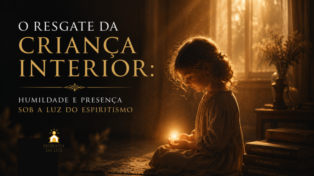 O Resgate da Criança Interior: Humildade e Presença sob a Luz do Espiritismo
