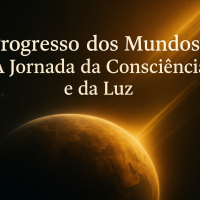 O Progresso dos Mundos: A Jornada da Consciência e da Luz